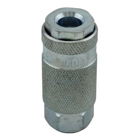 Milton L Style Coupler, 1/4" FNPT, PK10 790